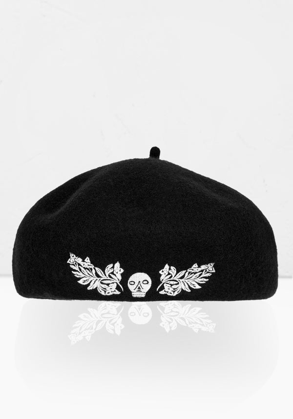 WOOL MACABRE BERET