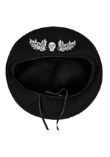 WOOL MACABRE BERET