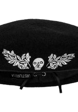 WOOL MACABRE BERET