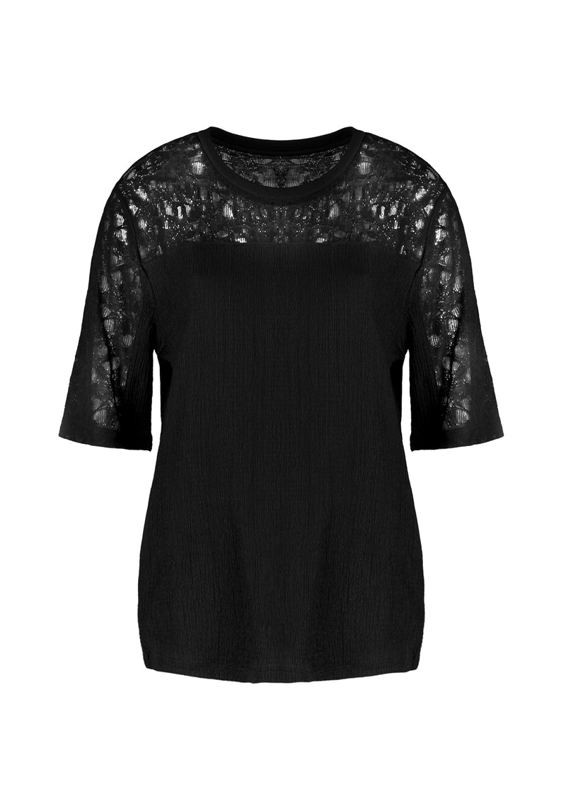 Libertina Lace Panel Tee