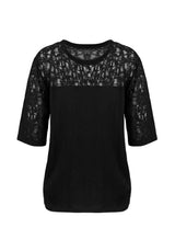 Libertina Lace Panel Tee