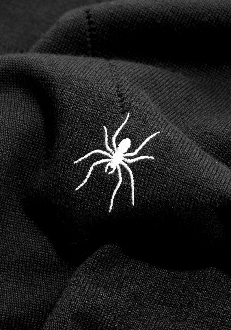 Lolth Puffärmel Ärmel Kurz Pointelle Pullover