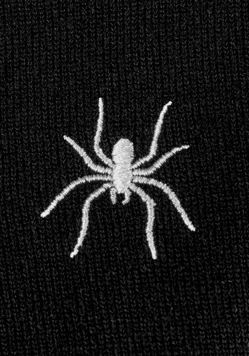 Lolth Kurz Ärmel Kurz Pointelle Cardigan