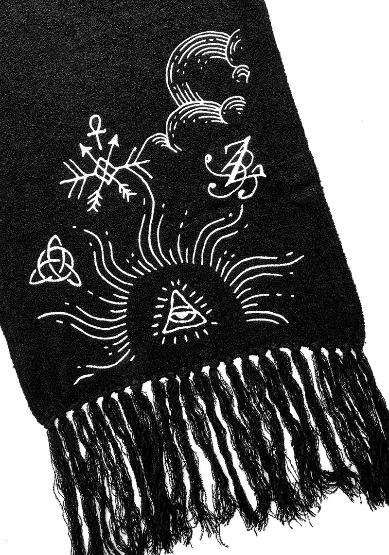 Abracula Boucle Scarf