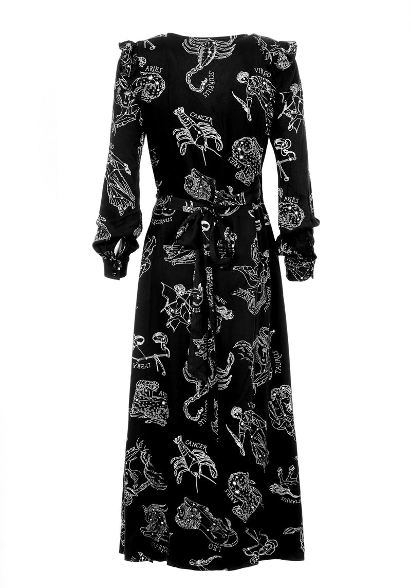 Zodiac Maxi Wickel Kleid