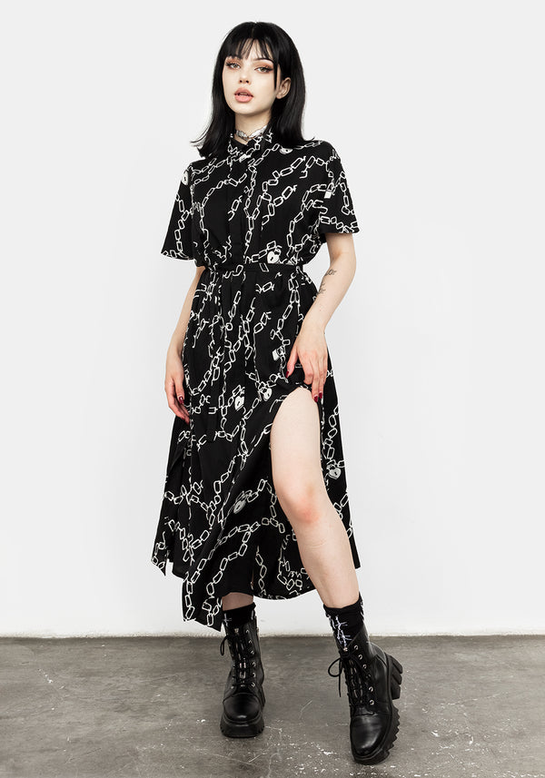 Lovelock Oversize Midi Kleid