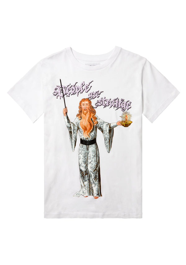 Wizard Weiß Unisex T-Shirt