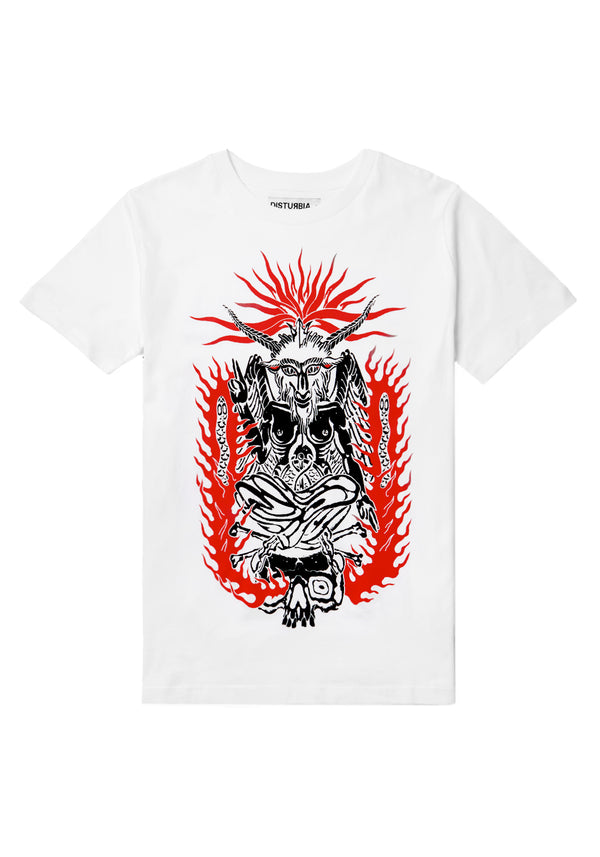 Baphomet Weiß Unisex T-Shirt