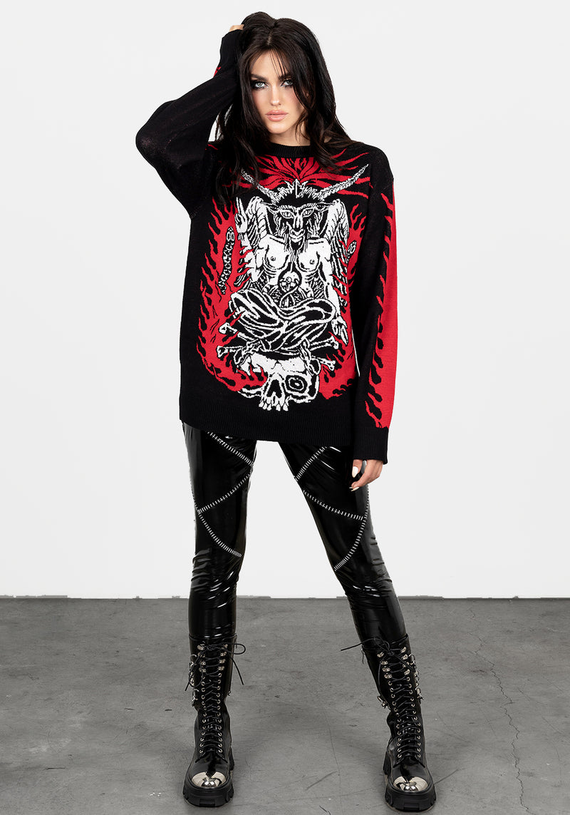 Baphomet Unisex Crew Jumper