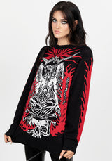 Baphomet Unisex Crew Pullover