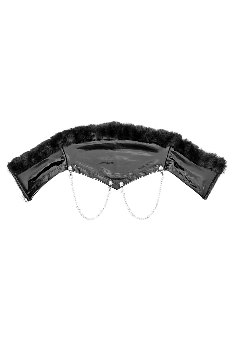 Volume Vinyl Bandeau Top