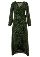 Ophidia Wickel Maxi Kleid