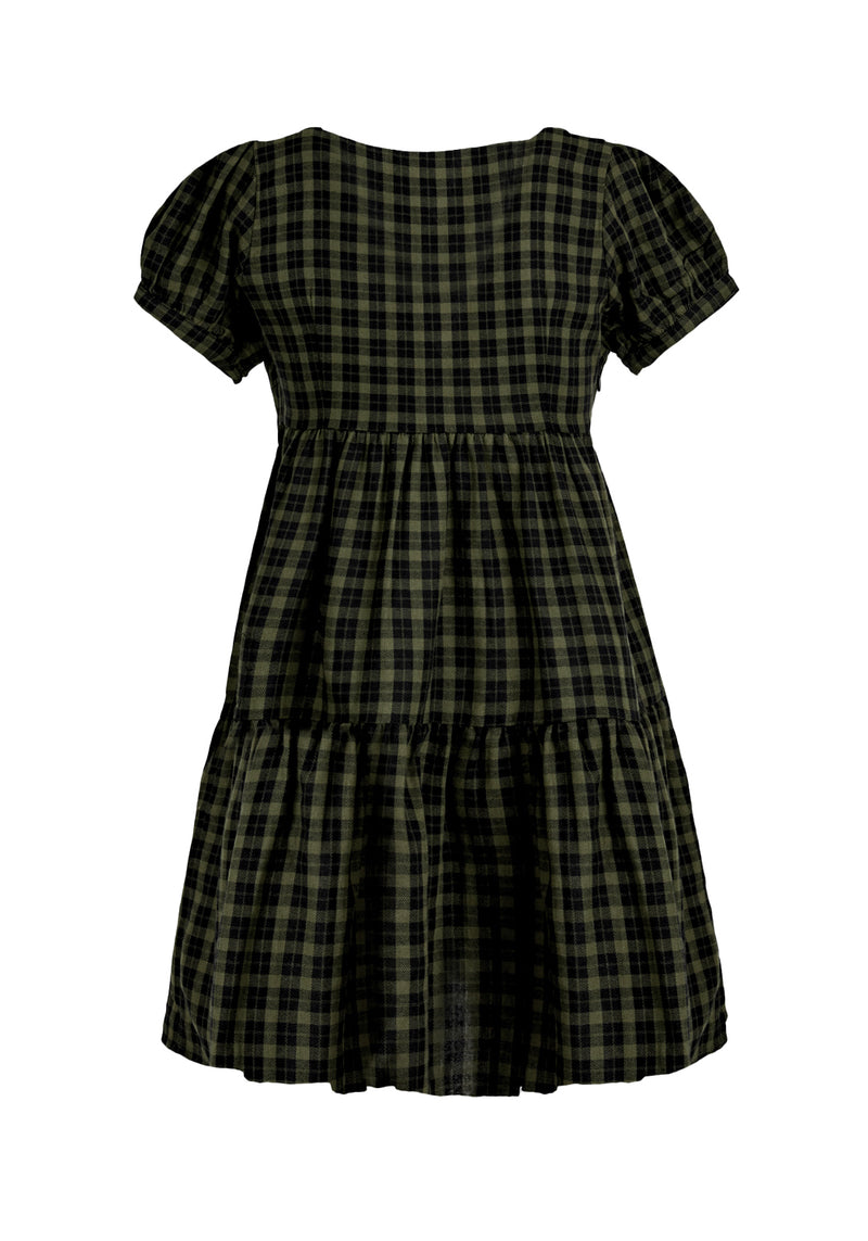 Terra Mini Rüsche Kleid