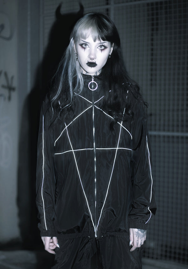 Arcana Oversize Reflective Jacke