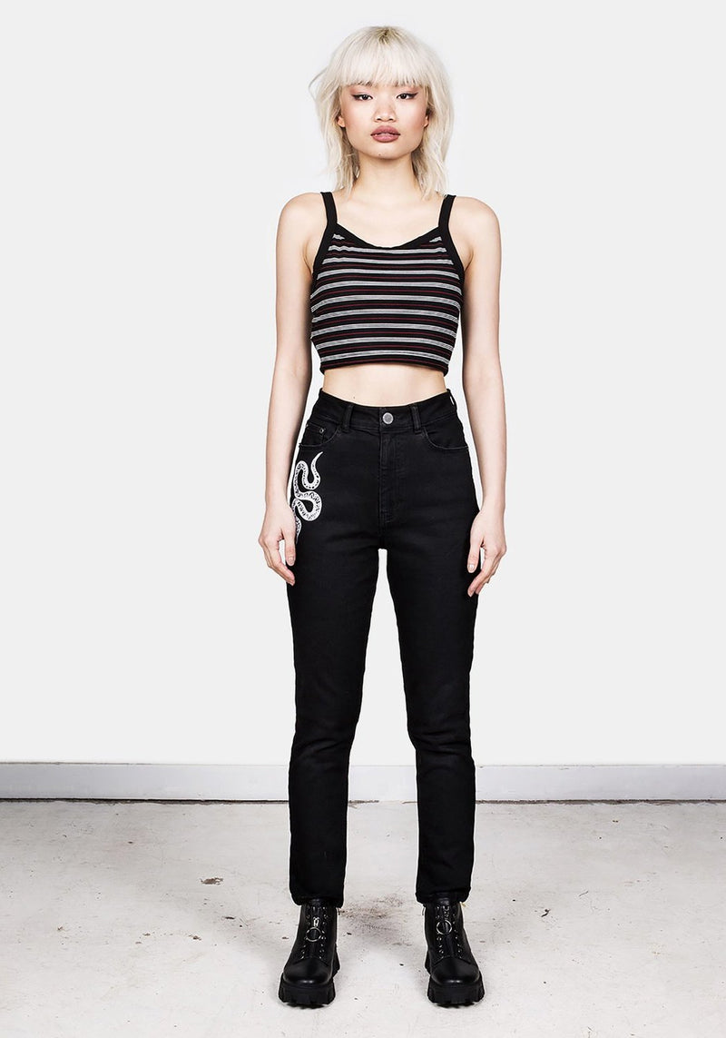 Liv Ribbed Crop Vest