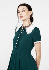 Sabbath Dress - Forest Green