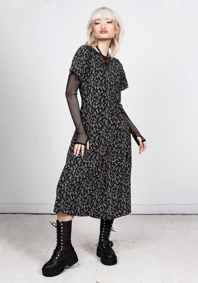 Sakura Midi Wrap Dress