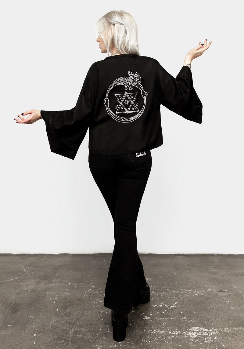 ALCHEMY SHORT KIMONO