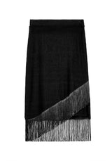 Littlelies Midi Fringed Jersey Rock