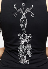 Mandrake High Neck Sleeveless Tee