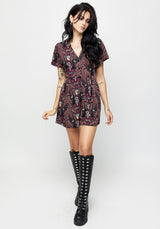 Hemlock Button Up V Neck Playsuit