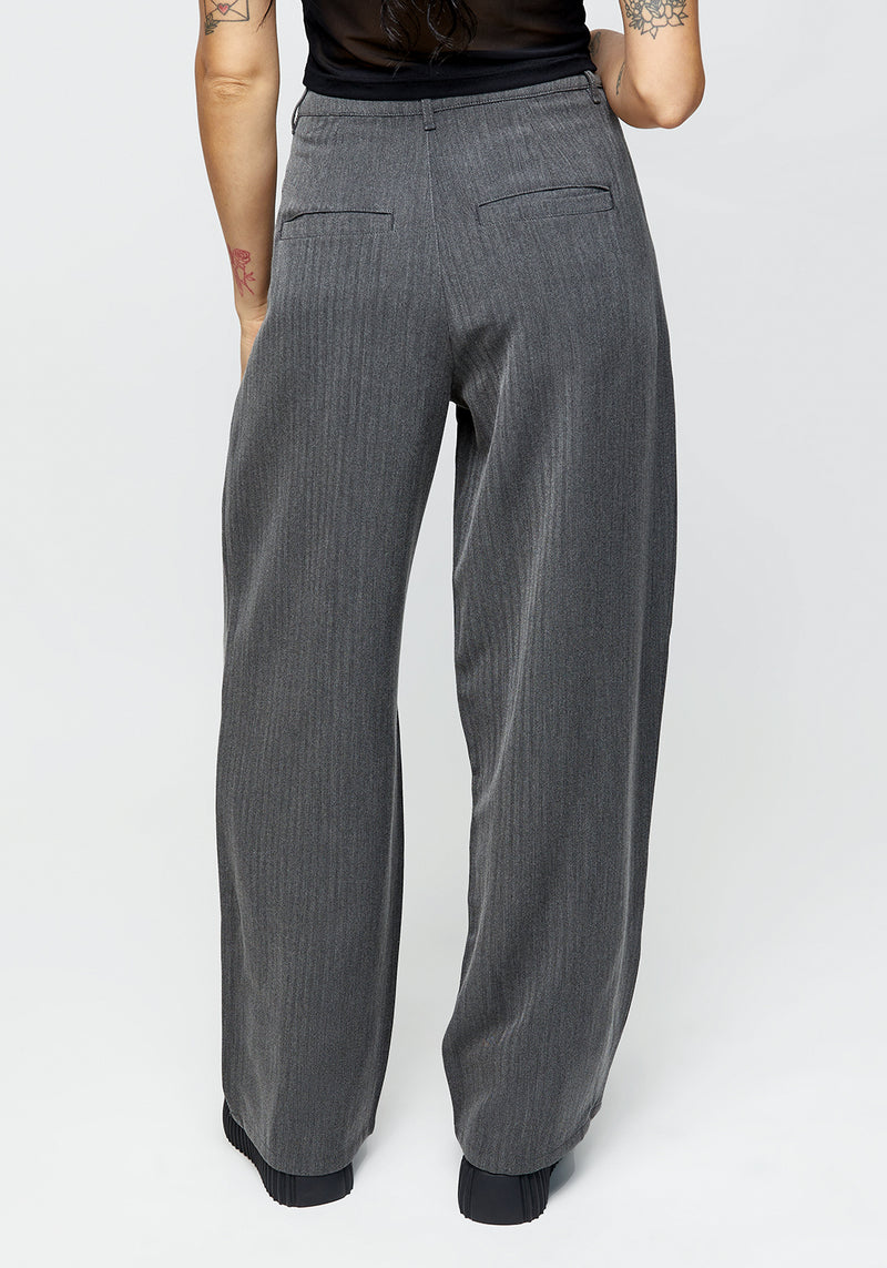 HERRINGBONE TAILORED TROUSER